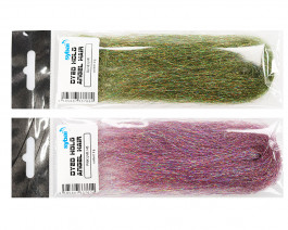 Dyed Holo Angel Hair, Golden Olive UVR / 24